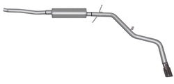 2002-2004 Nissan Frontier 3.3 4WD Supercharged Gibson Performance Cat-Back Exhaust (Stainless)
