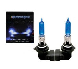 9005 PlasmaGlow Xenon-Krypton Headlight Bulbs Cool White/Blue (Pair) 100 Watts