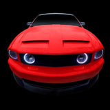 2005-2009 Ford Mustang (V8 Models w/ Fogs in Upper Grille) LED Halo Kit for Fog Lights by Oracle