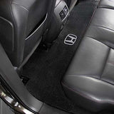 2012-2017 Honda CRV "Honda Logo" Velourtex BACK Seat Floor Mat (Ebony) by Lloyd Mats
