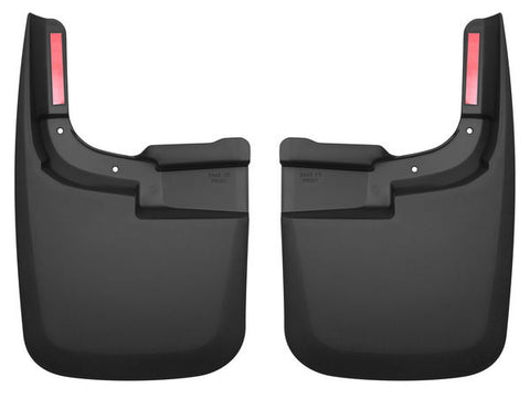 2017 Ford F250 F350 SuperDuty (w/out Fender Flares) FRONT Mud Guards by Husky Liners