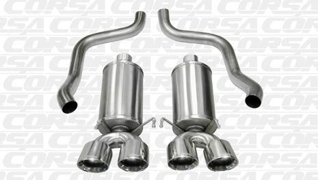 2009-2013 Chevrolet Corvette C6 6.2 V8 Corsa Xtreme Axle-Back Exhaust