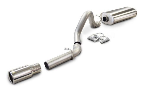2000-2006 Jeep Wrangler TJ (2.5 and 4.0 Models) DB by Corsa Sport Cat-Back Exhaust