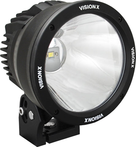 6.7" LED Light Cannon Black 50W 10Deg Narrow Beam by Vision X