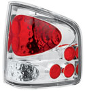 IPCW Tail Lights Clear 1994-2004 Chevy S10 and GMC Sonoma