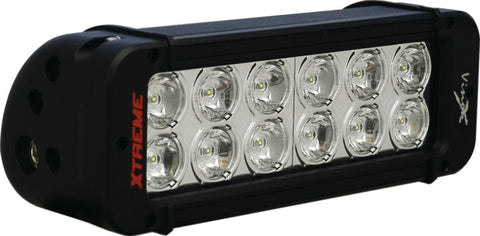 8" Xmitter Prime Xtreme LED Light Bar  Black 12 5W LED'S 10 Deg Beam by Vision X