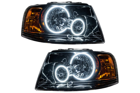 2003-2006 Ford Expedition Oracle Halo Headlights (Complete Assemblies) BLACK