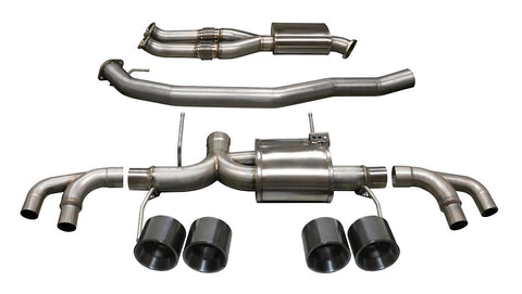 2009-2018 Nissan GT-R Manual Trans Coupe Corsa Xtreme Cat-Back Exhaust