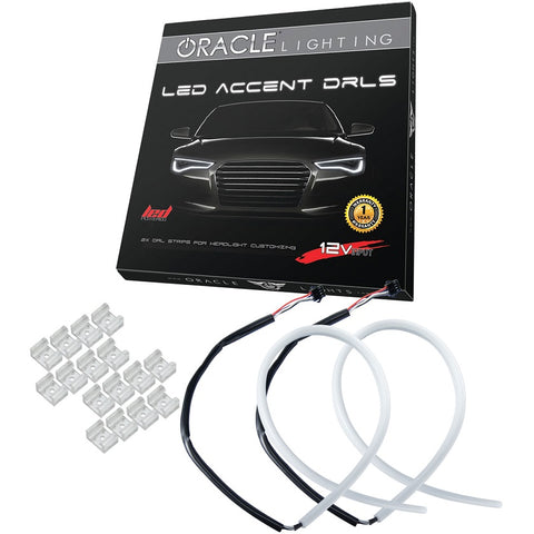 LED Accent DRL Strips Daytime Running Lights (18" Pair) by Oracle Lighting