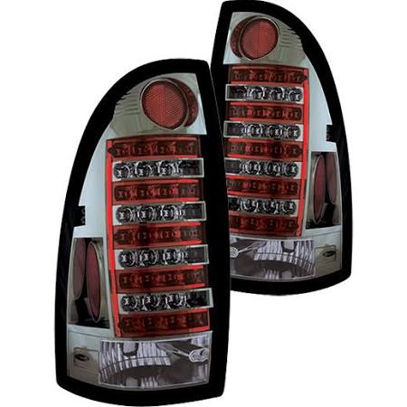 2005-2012 Toyota Tacoma IPCW LED Tail Lights Smoke