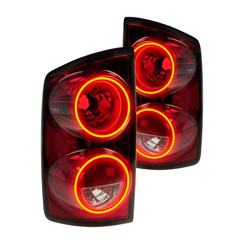 2007-2008 Dodge Ram Oracle Halo Taillights (Complete Assemblies)