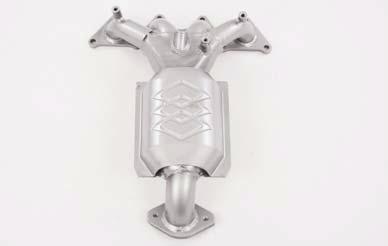 2000-2005 Hyundai Accent 1.6 DOHC Pacesetter Catted Exhaust Manifold