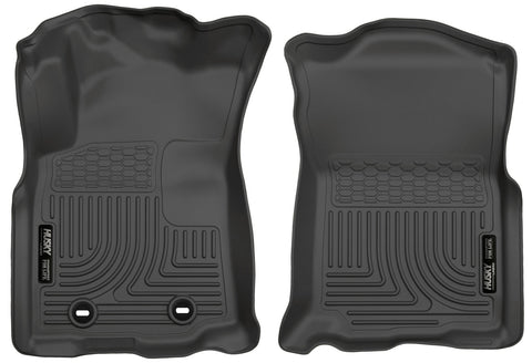 Husky WeatherBeater FRONT Floor Liners 2016-2017 Toyota Tacoma w/ Manual Trans