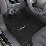2013-2015 Dodge Dart "Dart Logo" Ultimat FRONT Seat Floor Mats (Ebony) by Lloyd Mats