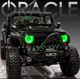 2007-2016 Jeep Wrangler Oracle Halo Headlights (Complete Assemblies)