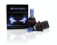 9004 PlasmaGlow Xenon-Krypton Headlight Bulbs Cool White/Blue (Pair) 45/65 Watts