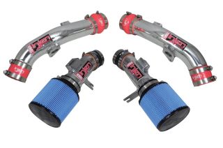 2010-2012 Nissan GTR 3.8 Turbo Injen Dual Short Ram Intake (Includes Upper Intercooler Piping)