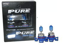 H16 / 5202 Nitro Blue  Halogen Headlight Bulbs by Putco 4000k (Pair)