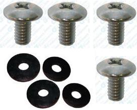 Replacement Screws with Rubber Washers for Volant Intake (Pack of 4)