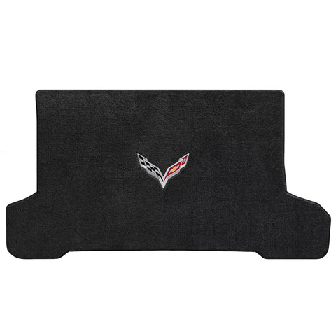2014-2017 Chevy Corvette Convertible "C7 Logo" Ultimats CARGO Mat (Ebony) by Lloyd Mats