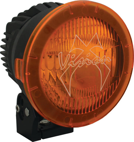 6.7"  LED Light Cannon Polycarbonate Euro Cover (Yellow) by Vision X