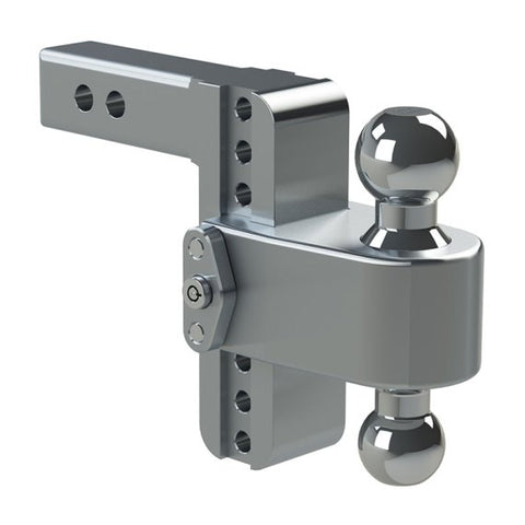 180 Turnover Ball Hitch Adjustable 6" Drop Hitch w/ Lock (Fits 2" Receivers) by Weigh Safe