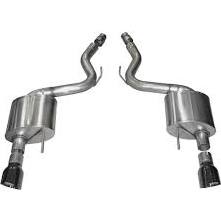 2015-2017 Ford Mustang GT 5.0 V8 Coupe Corsa Sport Axle-Back Exhaust BLACK
