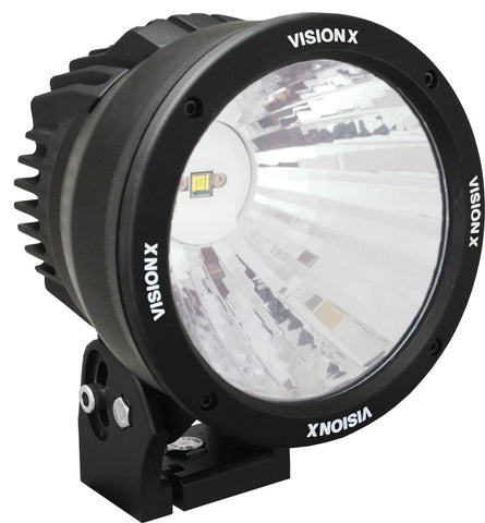 6.7" LED Light Cannon Black 50W 20Deg Narrow Beam (EMARK Certified) by Vision X
