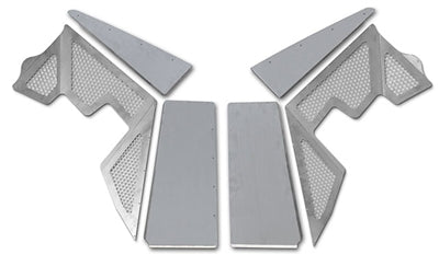 1997-2006 Jeep Wrangler TJ DeFender XC Aluminum Vented Inner Fender Kit by Poison Spyder Customs