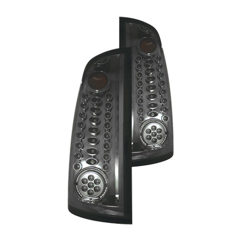 2007-2013 GMC Sierra 1500 (No Denali) IPCW LED Tail Lights Smoke