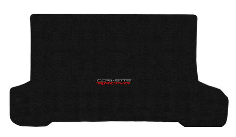 2014-2017 Chevy Corvette Convertible "Corvette Racing Logo" Ultimat CARGO Mat (Jet Black) by Lloyd Mats