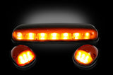 RECON Amber LED Truck Cab Roof Lights 2002-2006 Chevy Silverado / GMC Sierra
