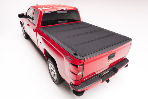 1988-2013 Chevy Silverado GMC Sierra 1500 + 1988-2014 2500 3500 6 1/2' Bed BakFlip MX4 Matte Black Folding Truck Bed Cover