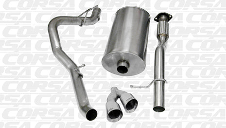 2009-2013 Chevrolet Avalanche Suburban / Yukon Denali 5.3L + 6.0 V8 Corsa Touring Cat-Back Exhaust