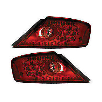 2006-2009 Honda Civic Coupe IPCW Red LED Tail Lights