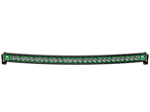 Rigid Industries 54" Radiance+ CURVED LED Light Bar w/ Green Backlight