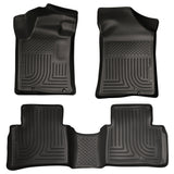 Husky WeatherBeater FRONT + BACK SEAT Floor Liners 2013-2015 Nissan Altima (No Hybrids)