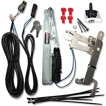 2005-2015 Honda Ridgeline Power + Manual Tailgate Lock Kit (White) by Pop & Lock