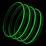 Green LED Wheel Light Rings (Set of 4) / LED Car Rim Lights by Oracle