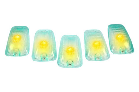 RECON Super White Truck Cab Roof Light Lenses 1994-2002 Chevy Silverado / GMC Sierra