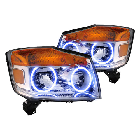 2008-2014 Nissan Armada Oracle Halo Headlights (Complete Assemblies)