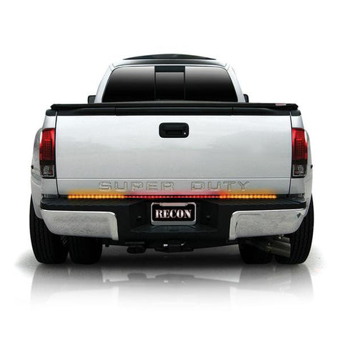 RECON Xtreme 60" LED Tailgate Light Bar (Red Brake, White Reverse, Amber Scanning Turn Signals)