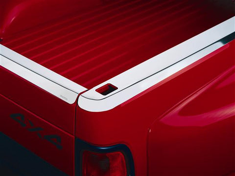 2002-2008 Dodge Ram 1500 2003-2009 Ram 2500 3500 (6 1/2' Bed) Putco Stainless Steel Truck Bed Caps (w/ holes) (Pair)