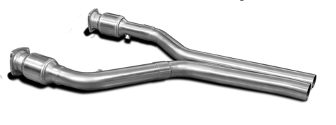 2009-2015 Cadillac CTS-V 6.2 V8 2.5" Stainless Catted Intermediate Pipes by Dynatech