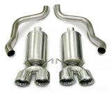 2005-2008 Chevrolet Corvette C6 6.0 + 6.2 V8 Corsa Xtreme Axle-Back Exhaust