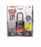 BOLT Padlock (Mates w/ Chevy GMC Cadillac Center Cut Key)