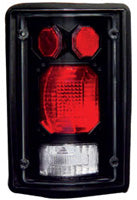 IPCW Tail Lights Black 1995-2006 Ford Econoline and 2000-2005 Ford Excursion