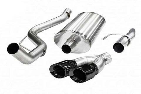 2011-2013 Ford F-150 5.0 V8 Corsa Sport Cat-Back Exhaust BLACK