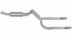 2006-2008 Dodge Ram 1500 5.7 V8 Quad Cab / Standard Cab, Short Bed Gibson 2.5" DUAL Performance Cat-Back Exhaust (Aluminized)