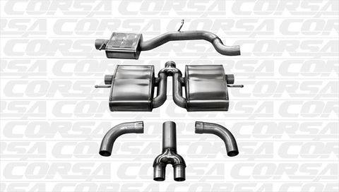 2006-2014 Audi TT RS Mk2 (2.5L Turbo) Corsa Sport Cat-Back Exhaust